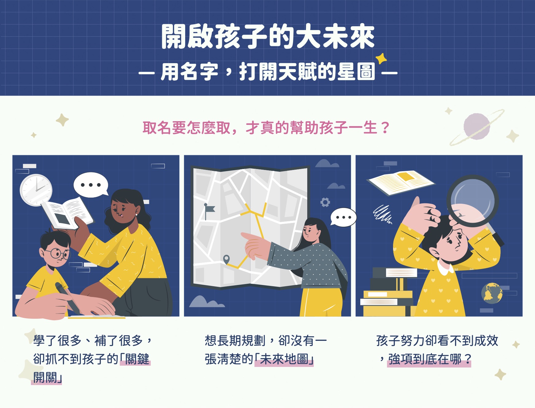 開啟孩子的大未來
